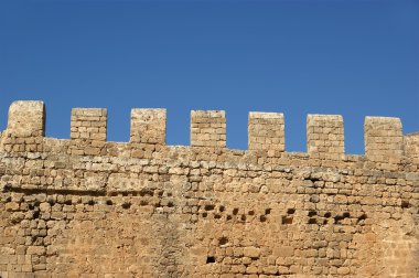 linods Akropol'de rhodos antik Arkeolojik Sit, Yunanistan