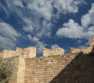 linods Akropol'de rhodos antik Arkeolojik Sit, Yunanistan