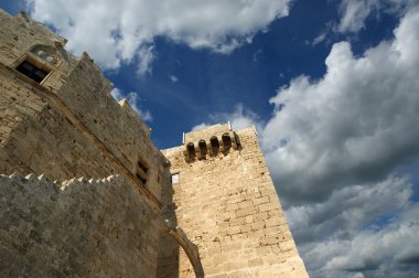 linods Akropol'de rhodos antik Arkeolojik Sit, Yunanistan