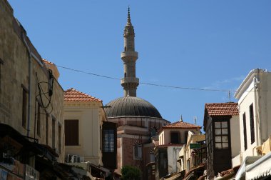 eski şehir, Rodos, Yunanistan
