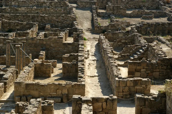 Oude ruïnes van Kamiros, Rhodes - Griekenland — Stockfoto