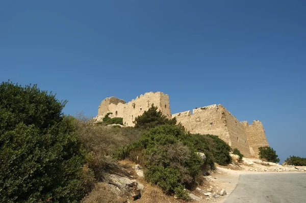 Castello medievale di Kritinia a Rodi Grecia — Foto Stock