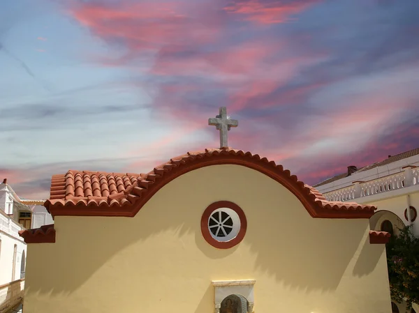 Monasterio de Panormitis, isla de Symi, Grecia — Foto de Stock