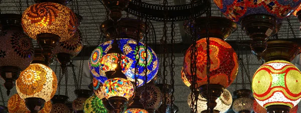 Traditionele Turkse lampen — Stockfoto