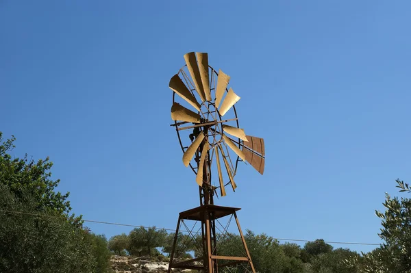 Stary wiatrak ranczo — Zdjęcie stockowe