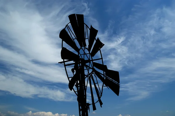 Ancien moulin à vent ranch — Photo