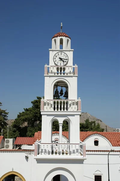 Onze Lieve Vrouwe tsambika klooster. Rhodes. Griekenland — Stockfoto