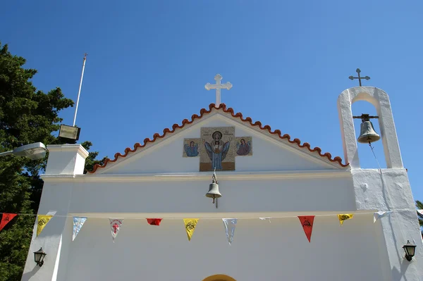 Onze Lieve Vrouwe tsambika klooster. Rhodes. Griekenland — Stockfoto