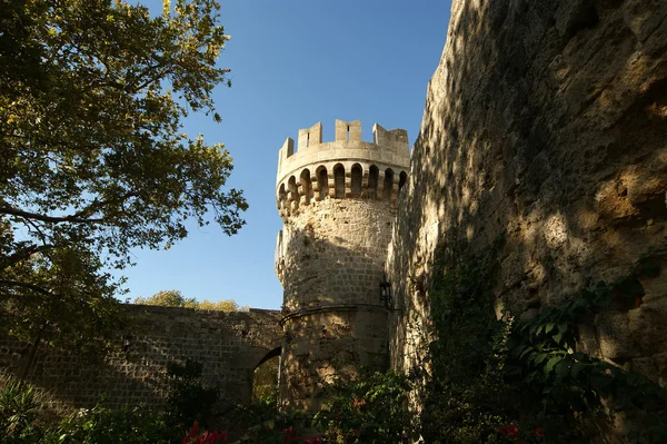 Castelo dos Cavaleiros Medievais de Rodes (Palácio), Grécia — Fotografia de Stock