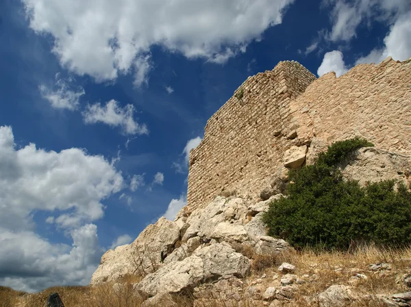 Castelo Medieval de Kritinia em Rodes Grécia, Dodecaneso — Fotografia de Stock