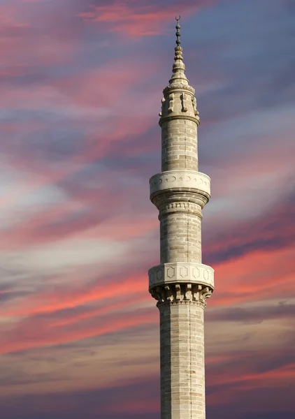 Moschea nel centro storico, Rodi, Grecia — Foto Stock