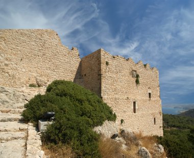 Ortaçağ Kalesi, kritinia Rodos Yunanistan dodecanese