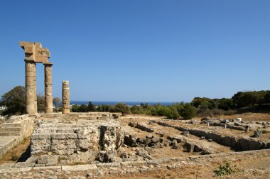 Apollo Tapınağı Akropol Rodos, Yunanistan