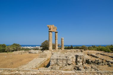 Apollo Tapınağı Akropol Rodos, Yunanistan