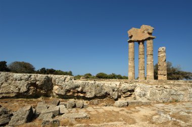 Apollo Tapınağı Akropol Rodos, Yunanistan