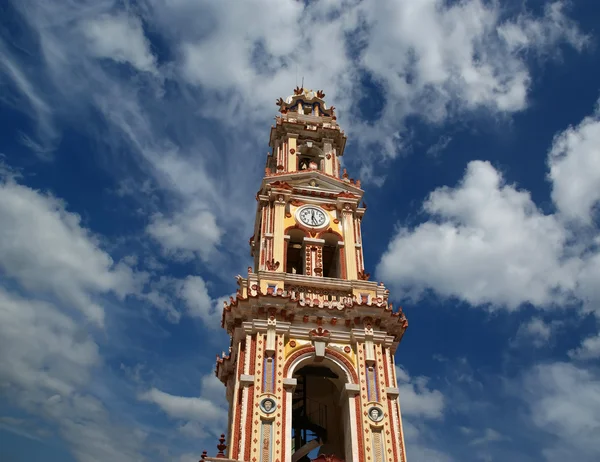 Mosteiro de Panormitis, ilha de symi, Grécia — Fotografia de Stock