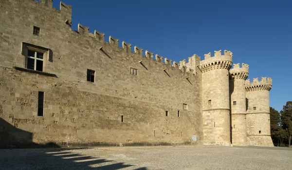 Castelo dos Cavaleiros Medievais de Rodes (Palácio), Grécia — Fotografia de Stock