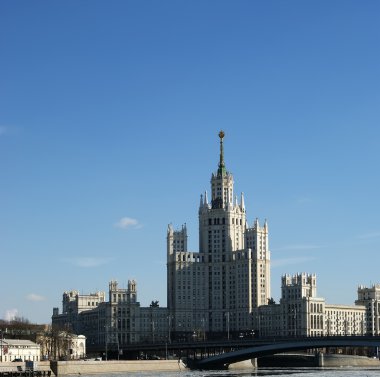 kotelnicheskaya dolgu bina, moscow, Rusya Federasyonu