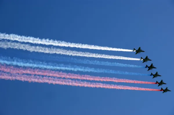 Aviones militares rusos — Foto de Stock