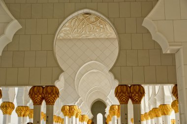BAE Abu Dabi Şeyh zayed beyaz Camii