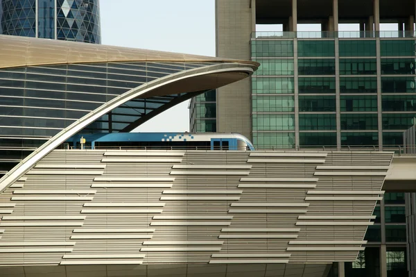 Dubais tunnelbana, Förenade Arabemiraten — Stockfoto