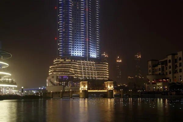 Adresse de l'hôtel moderne au centre-ville de Burj Dubai, Dubai — Photo