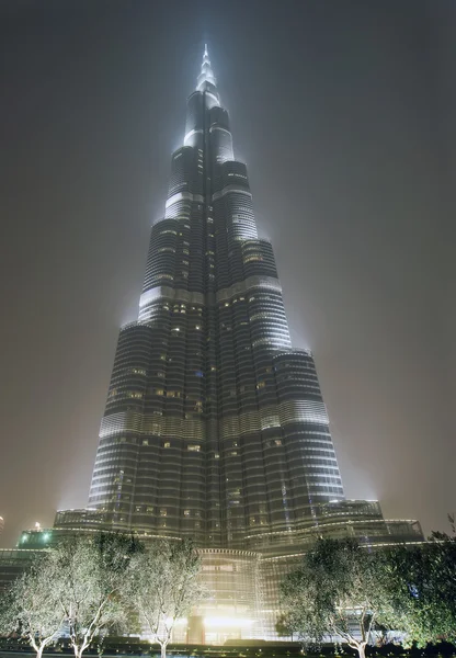 Burj Khalifa (torre Khalifa), Dubai, Emiratos Árabes Unidos —  Fotos de Stock