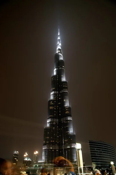 Burj Khalifa (torre Khalifa), Dubai, Emiratos Árabes Unidos —  Fotos de Stock