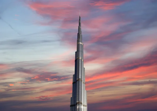 Burj Khalifa (Torre Khalifa), Dubai, Emirados Árabes Unidos — Fotografia de Stock