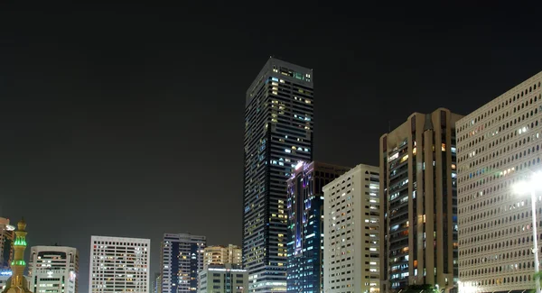 Abu Dhabi skyline, United Arab Emirates — Stock Photo, Image