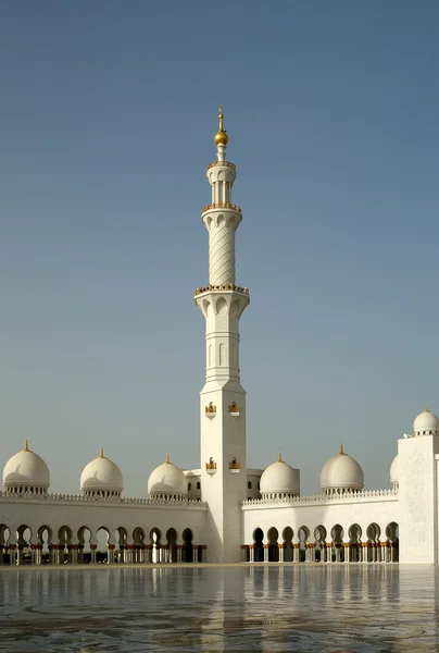 Abu dhabi sheikh zayed vita moské i uae — Stockfoto