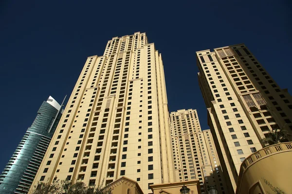 Modern gökdelenler, dubai marina, dubai, Birleşik Arap Emirlikleri — Stok fotoğraf