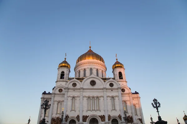 Catedral de Cristo Salvador, Moscou, Rússia — Fotografia de Stock