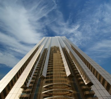 Modern gökdelenler, sheikh zayed road, dubai
