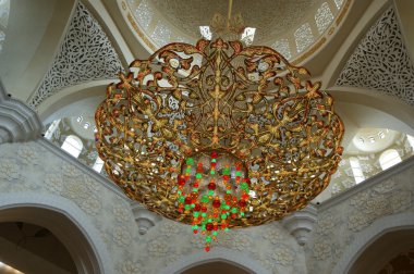 BAE Abu Dabi Şeyh zayed beyaz Camii