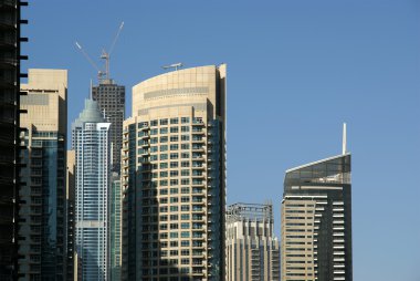 Modern gökdelenler, dubai marina, dubai, Birleşik Arap Emirlikleri