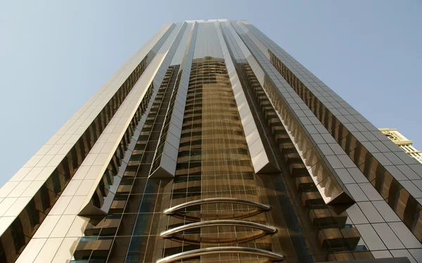 Modern felhőkarcolók, Sheikh zayed road, Dubai — Stock Fotó