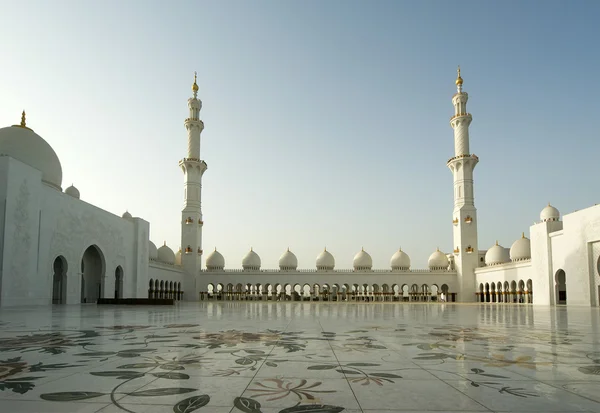 BAE Abu Dabi Şeyh zayed beyaz Camii — Stok fotoğraf