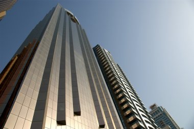 Modern gökdelenler, sheikh zayed road, dubai, Birleşik Arap Emirlikleri