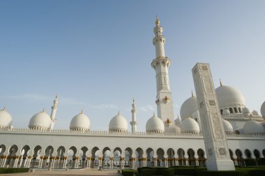 BAE Abu Dabi Şeyh zayed beyaz Camii