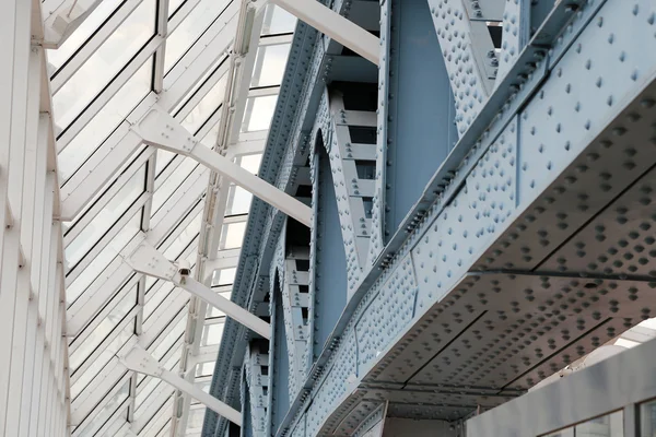 Estructura metálica del puente — Foto de Stock