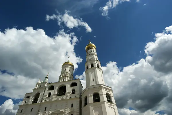 Το μεγάλο κωδωνοστάσιο Ιβάν συγκρότημα. Κρεμλίνο της Μόσχας, Ρωσία — Φωτογραφία Αρχείου