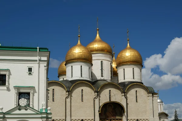 A Catedral da Assunção (foi o local da coroação da Rússia — Fotografia de Stock