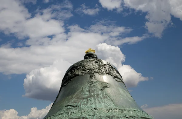 Tsar Bell, também conhecido como Tsarsky Kolokol, Moscovo Kremlin — Fotografia de Stock