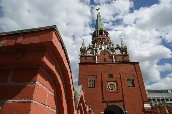 Troitskaya tower, moskau kremlin, russland — Stockfoto