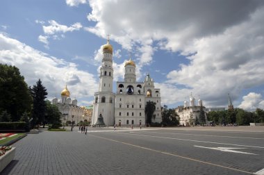 Ivan büyük çan kulesi kompleksi. Moskova kremlin, Rusya Federasyonu