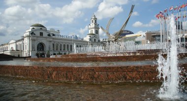 Kievsky Tren İstasyonu'na, moscow, Rusya Federasyonu.