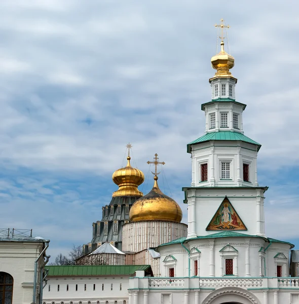 Nueva Jerusalén en la ciudad Istra, alrededores de Moscú, Rusia . — Foto de Stock