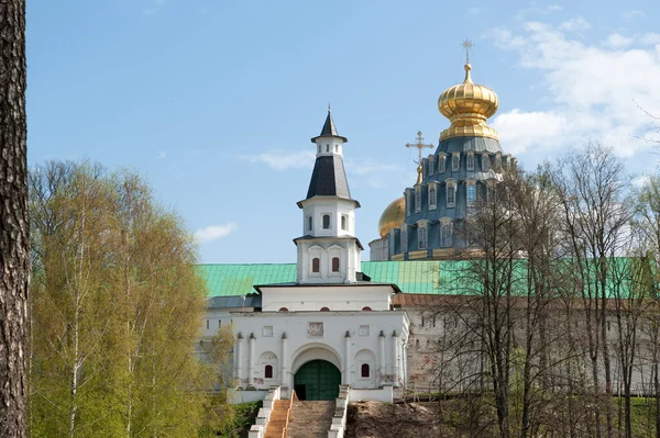 Nueva Jerusalén en la ciudad Istra, alrededores de Moscú, Rusia . — Foto de Stock