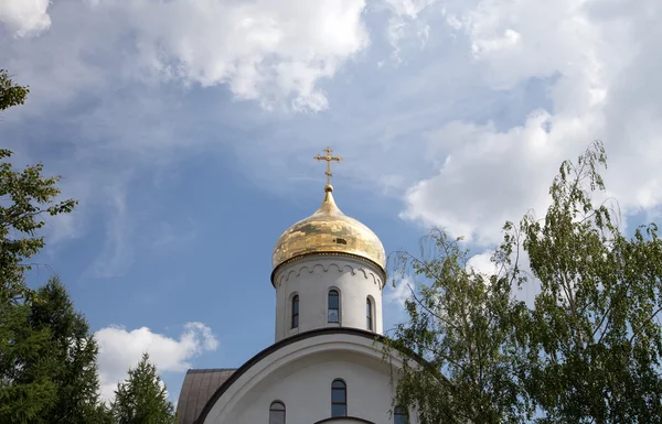 Biserica Ortodoxă Rusă Sf. Evfrosinia, bulevardul Nahimovsky, Moscova, Rusia — Fotografie, imagine de stoc